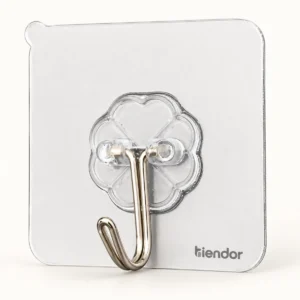 Adhesive Stainless Steel Wall Hooks - 24 Pack