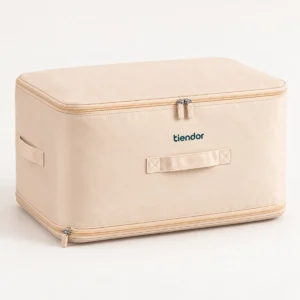 Duvet Storage Bag with Compression Straps - Large, Apricot