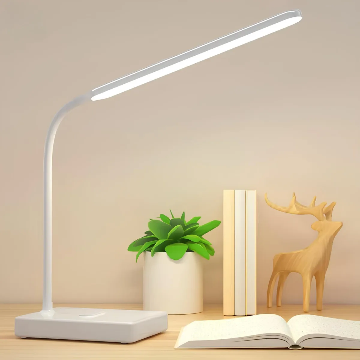 Adjustable LED Desk Lamp — Plug-In product view 2